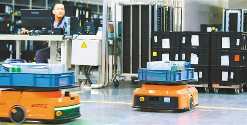 数字保定 AGV小车驱动智能物流新变革